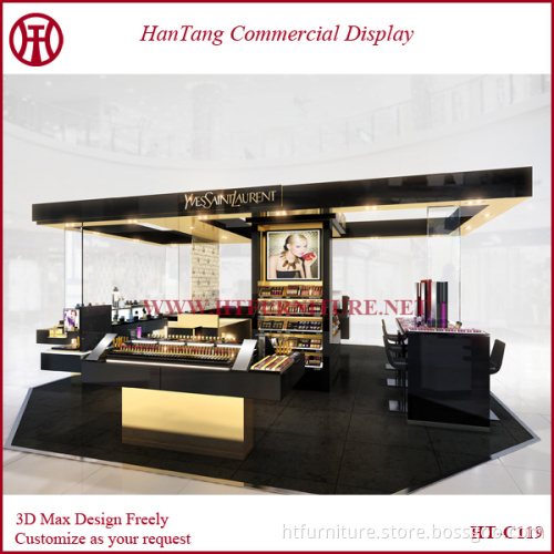 China Mall Cosmetic Display Showcase sale factory